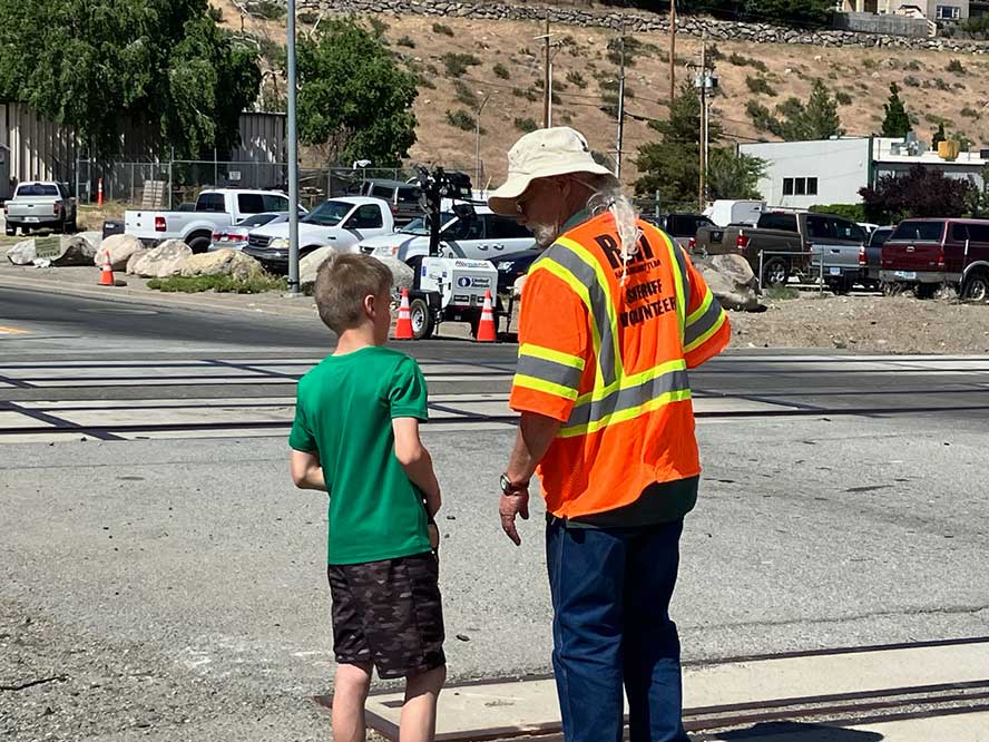 Washoe County Sheriff’s Office Rail Auxiliary Team supports the Reno Tahoe Odyssey